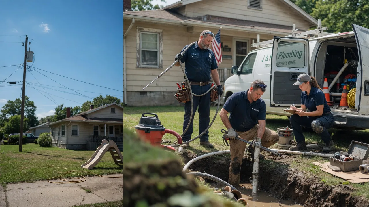 Drain Cleaning in Olmitz, KS near me